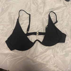 Black swim top